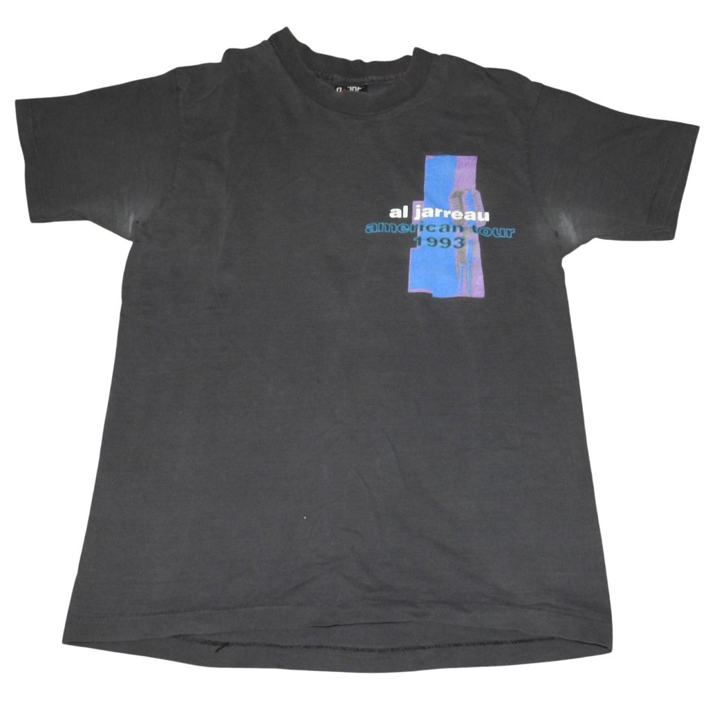 Vintage 1993 Al Jarreau American Tour TShirt Mens Large Black Concert